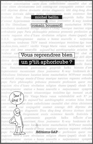 Vous reprendrez bien un ptit aphoricube ?